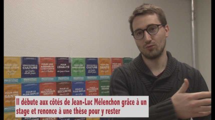 Les petites mains de la présidentielle : Antoine, le « Monsieur Youtube » de Mélenchon