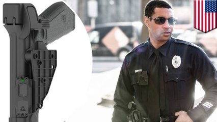 Wireless sensor activates police cams automatically