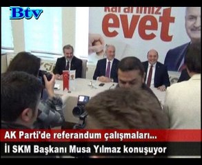 Ak Parti Kütahya'da referandum çalışmalarına başladı