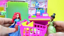 Disney Princess Merida Magiclip with Tiana Shopkins Shopping Fun