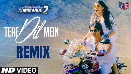 Tere Dil Mein (Club Mix) - Commando 2 [2017] FT. Vidyut Jammwal & Adah Sharma [FULL HD]