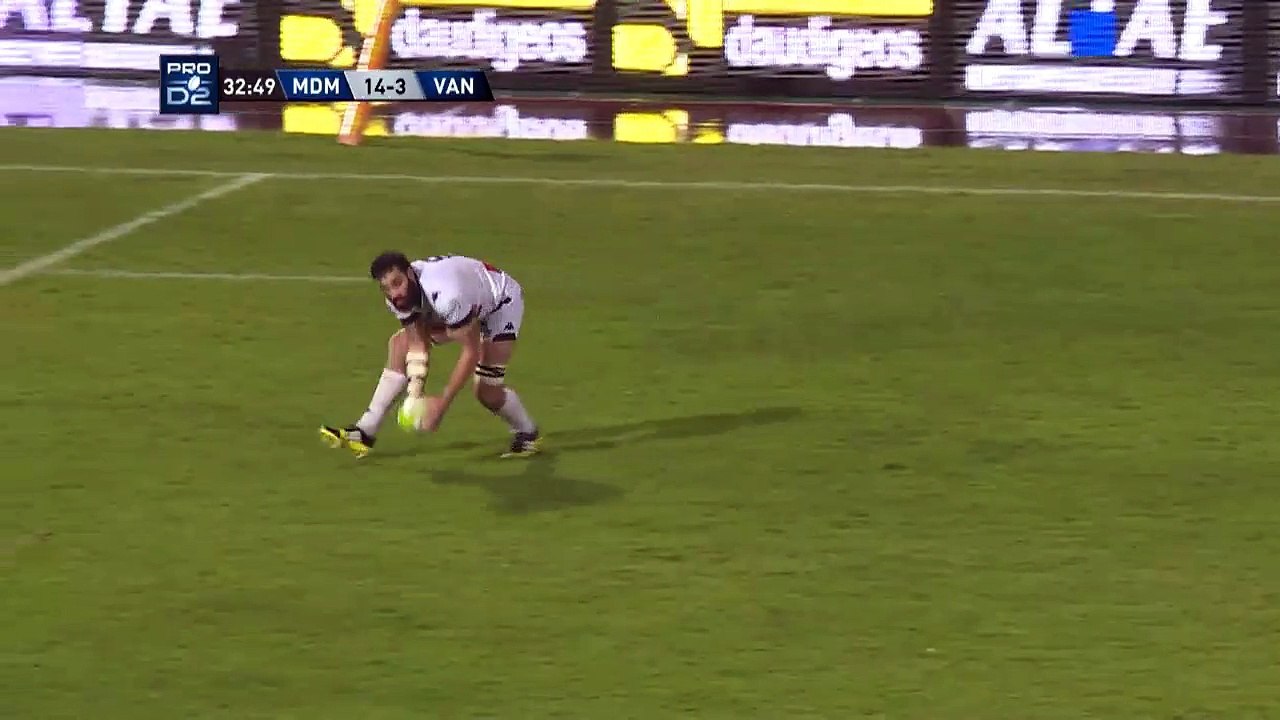 SITE OFFICIEL STADE MONTOIS RUGBY - ESSAI 2 CABANNES - SMR vs VANNES