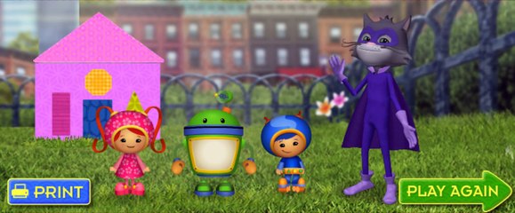 Team Umizoomi Chase that Shape Bandit Game! Find Geos Shape Belt! Gameplay for Kids *