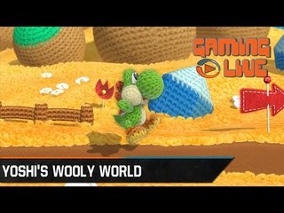 Gaming Live - Yoshi's Woolly World nous emporte dans son monde laineux