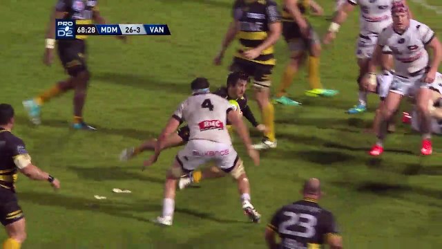 SITE OFFICIEL STADE MONTOIS RUGBY - ESSAI 4 LABORDE - SMR vs VANNES