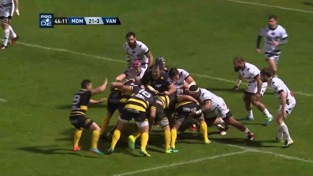 SITE OFFICIEL STADE MONTOIS RUGBY - ESSAI 3 BILLOU - SMR vs VANNES