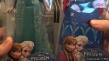 Disney Congelado Muñecas De La Reina Elsa, La Princesa Anna , Kristoff De Hasbro Muñeca Video Unboxing De La Galleta