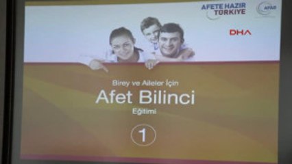 Burdur Öğrencilere Afet ve Yangın Eğitimi