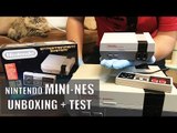 NINTENDO MINI NES : Unboxing   Test de la Console !