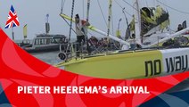 D116 : Pieter Heerema's arrival / Vendée Globe