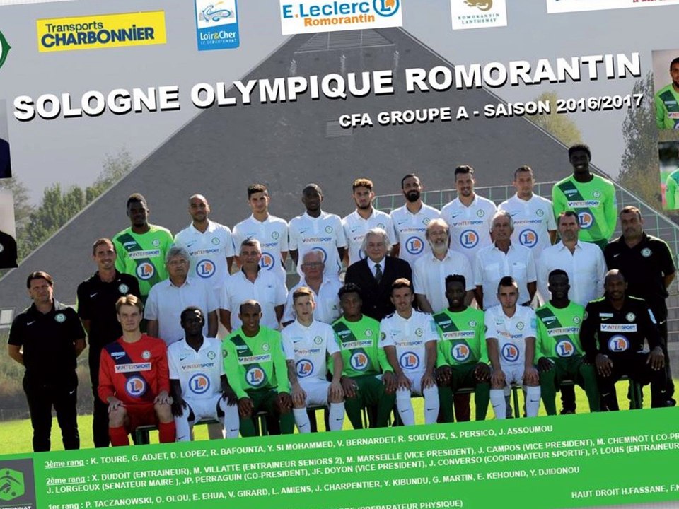 Sponsors 2016/2017 Sologne Olympique Romorantin
