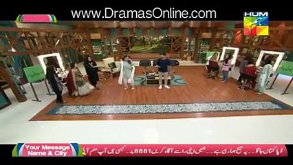 Fight Between Sadia Imam and Make Up Artist in a Live Show