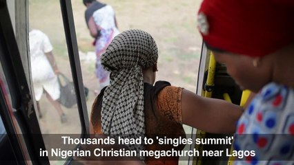 Nigerians head to church to find earthly love