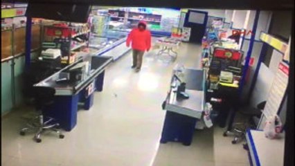 Samsun Bıçaklı Market Gasbı Güvenlik Kamerasında