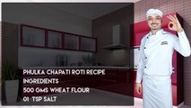 How To Make Soft Chapati Phulka Roti Chapati Recipe Phulka Recipe