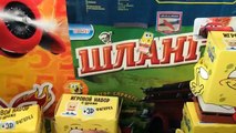Губка Боб Квадратные Штаны Киндеры и Игрушки с Сюрпризами,Unboxing Kinder Toys Surprise Sp
