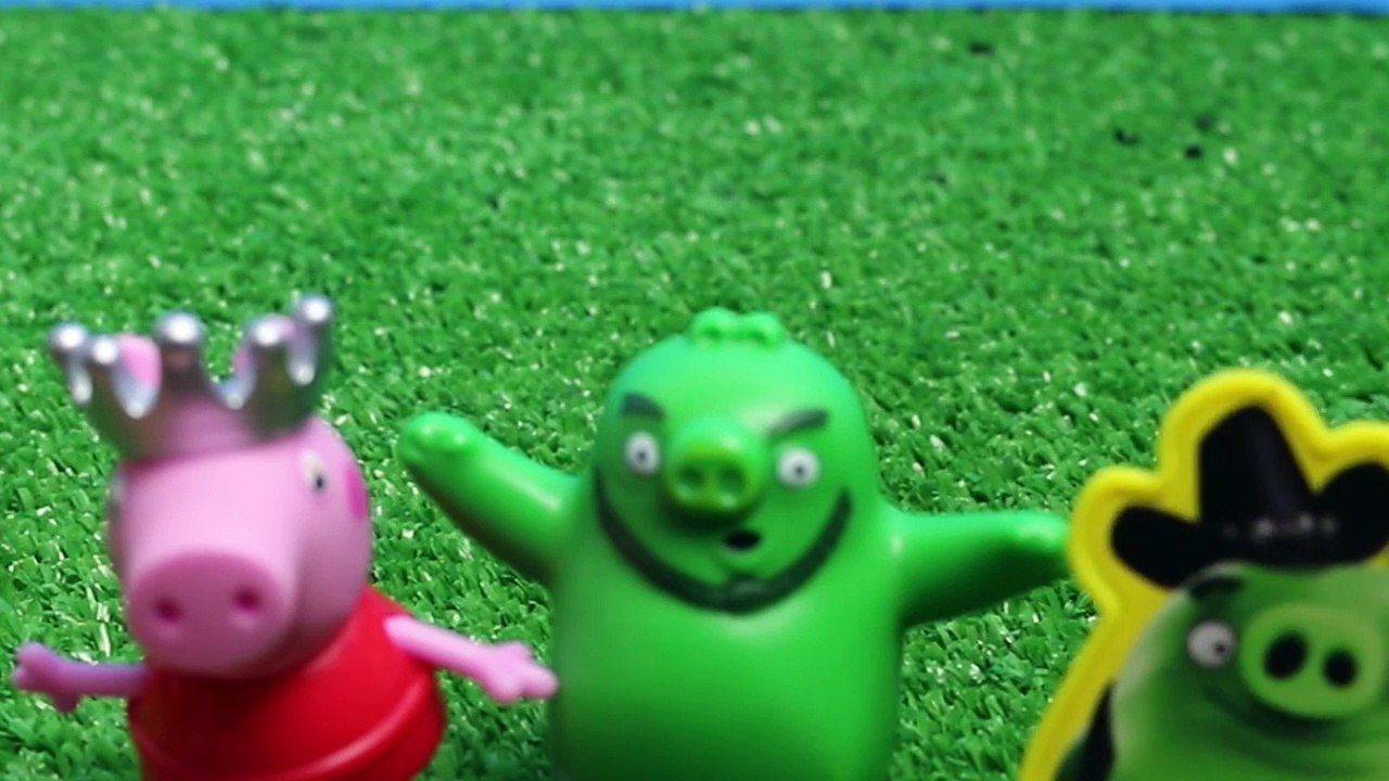 Angry Birds Babies Hatch from Eggs and Bad Piggies Kidnap for Birthday Party and Pig City