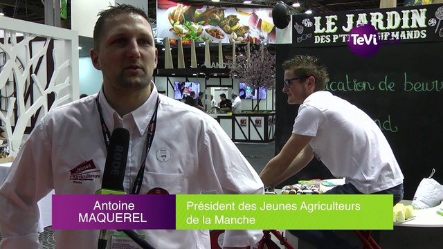 Les Jeunes Agriculteurs de la Manche débarquent à Paris