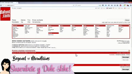 Fonts Shopping! (Shopping de Fuentes)