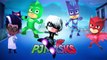 PJ Masks Five Little Babies Jumping On The Bed PJMasks Gekko Catboy Owlette Romeo Night Ninja