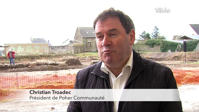 Carhaix. La première pierre du futur centre Vorgium posée