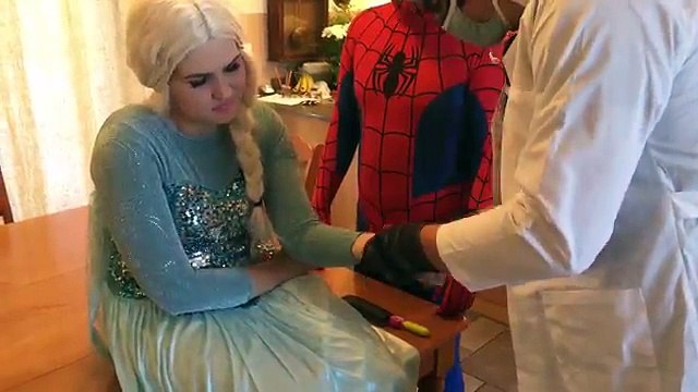 Elsa Is Kidnapped! Spiderman Olaf Captain America Police Officer Fun Superhero Kids In Rea
