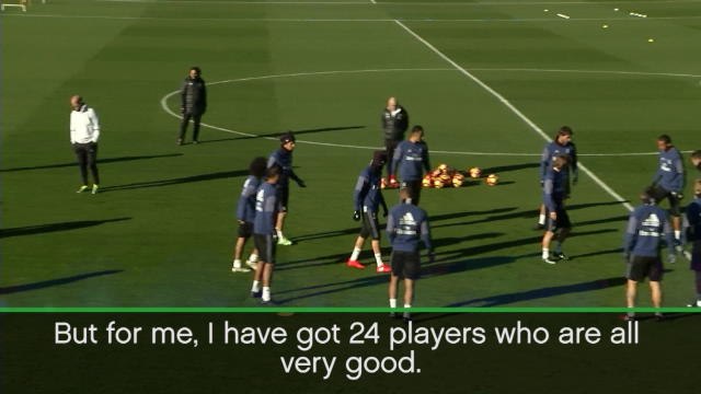 We will never use excuses - Zidane