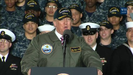 President Trump's Speech At The PCU Gerald R. Ford