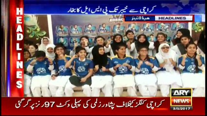 Headlines 2200 3rd March 2017