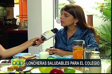 Año escolar 2017: loncheras saludables para el colegio