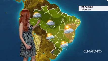 Previsão Brasil - Alerta para temporais no Sul