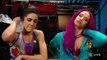 Bayley, Sasha Banks and Stephanie McMahon Backstage Segment