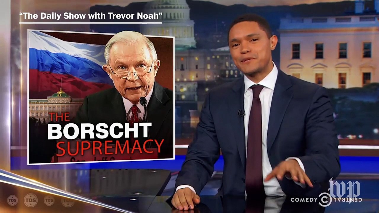 Late-night laughs: Jeff Sessions and Russia