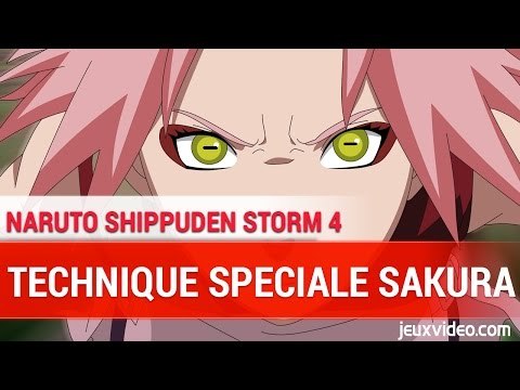 Naruto shippuden 4 : SAKURA - TECHNIQUE SPECIALE - Choc du Cerisier