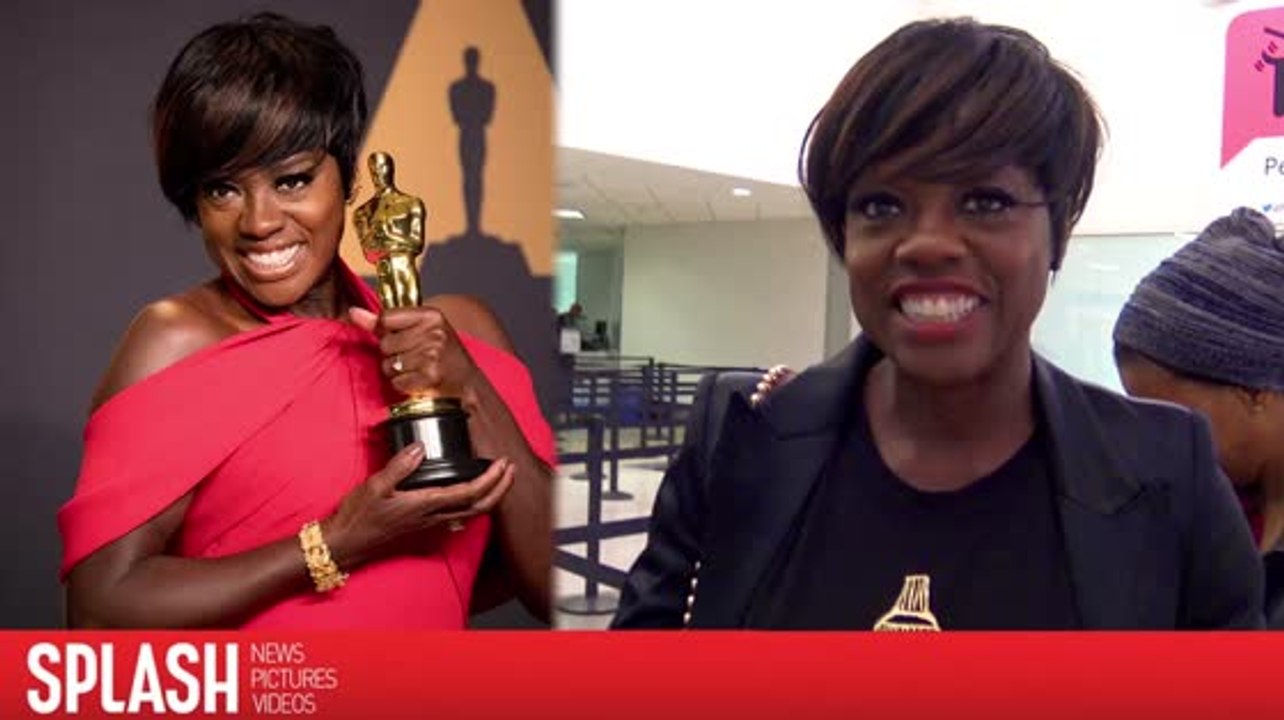 La ganadora del Oscar Viola Davis no carga el Oscar con ella