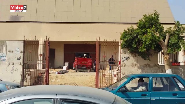 بالفيديو.. مقاول بمتحف سوهاج يذبح عجل لفك النحس وطرد لعنة الفراعنة