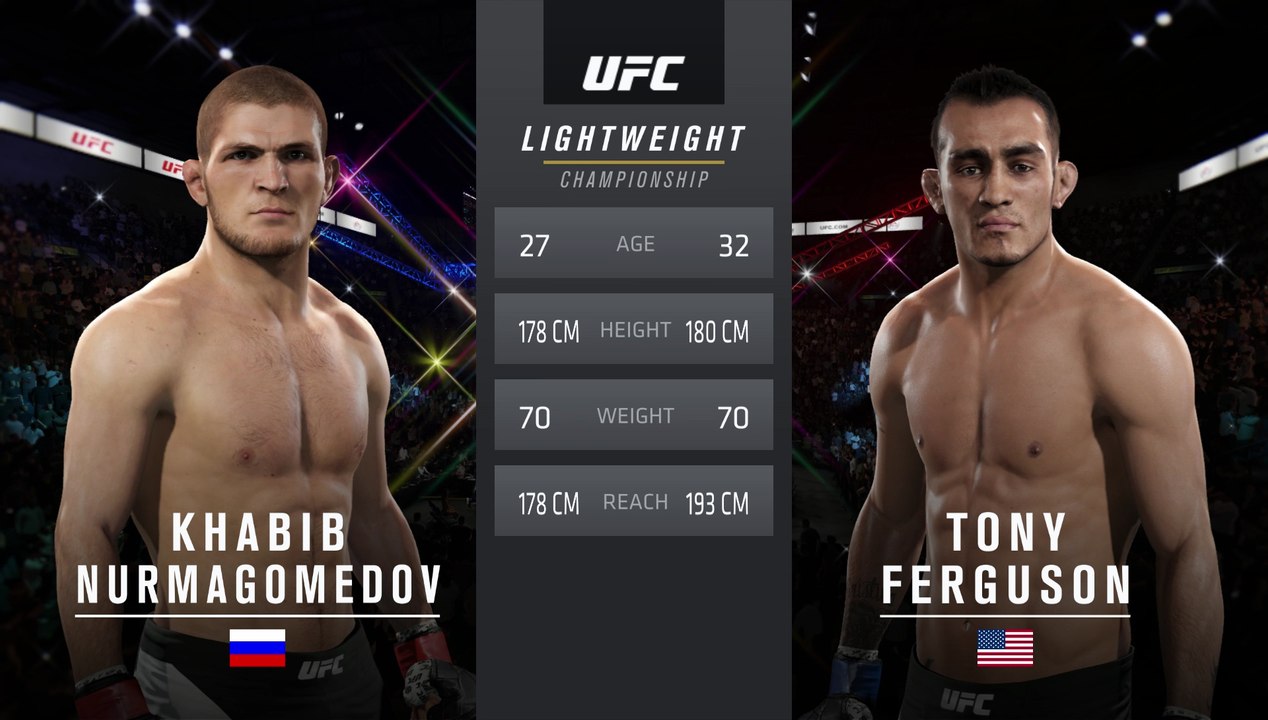 UFC 209: Nurmagomedov vs. Ferguson - Interim Lightweight Title Match - CPU Prediction
