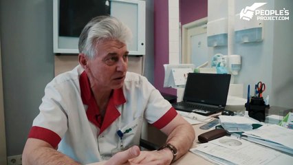 Євген С. Щойно після пластичної операції. Пришили руку к животу