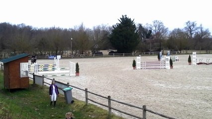 Lou-Anne et Shadow gagnant P elite Sandillon le 26 02 2017