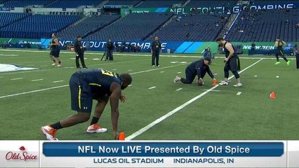 'NFL Now Live' crew analyzes OL group 2 drills