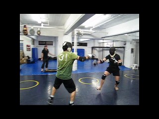Nico Vs Nico - Single - Stick Sparring - Febuary 11 - 2010