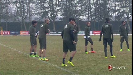 milan training session 03-03-2017
