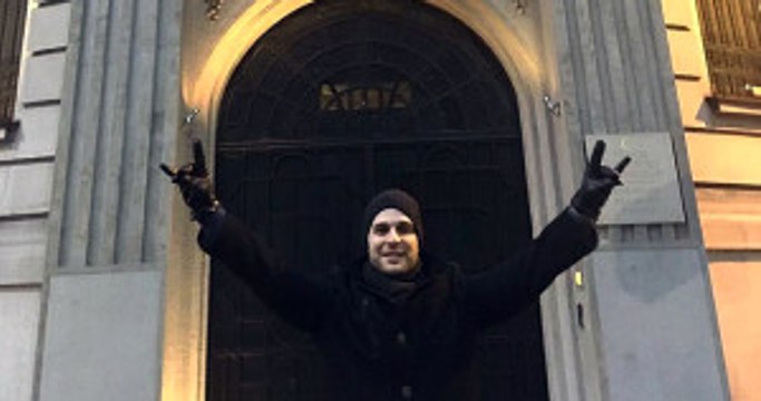 Mehmet Aslan'dan Kanuni'nin Fethettiği Belgrad'da Bozkurt Selamı