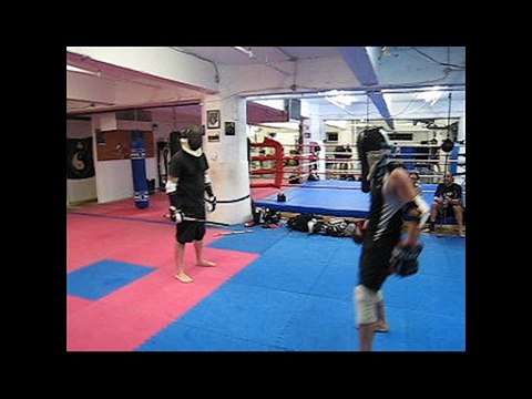 Marlon vs Alistair - Single Stick Sparring - October 7 - 2010
