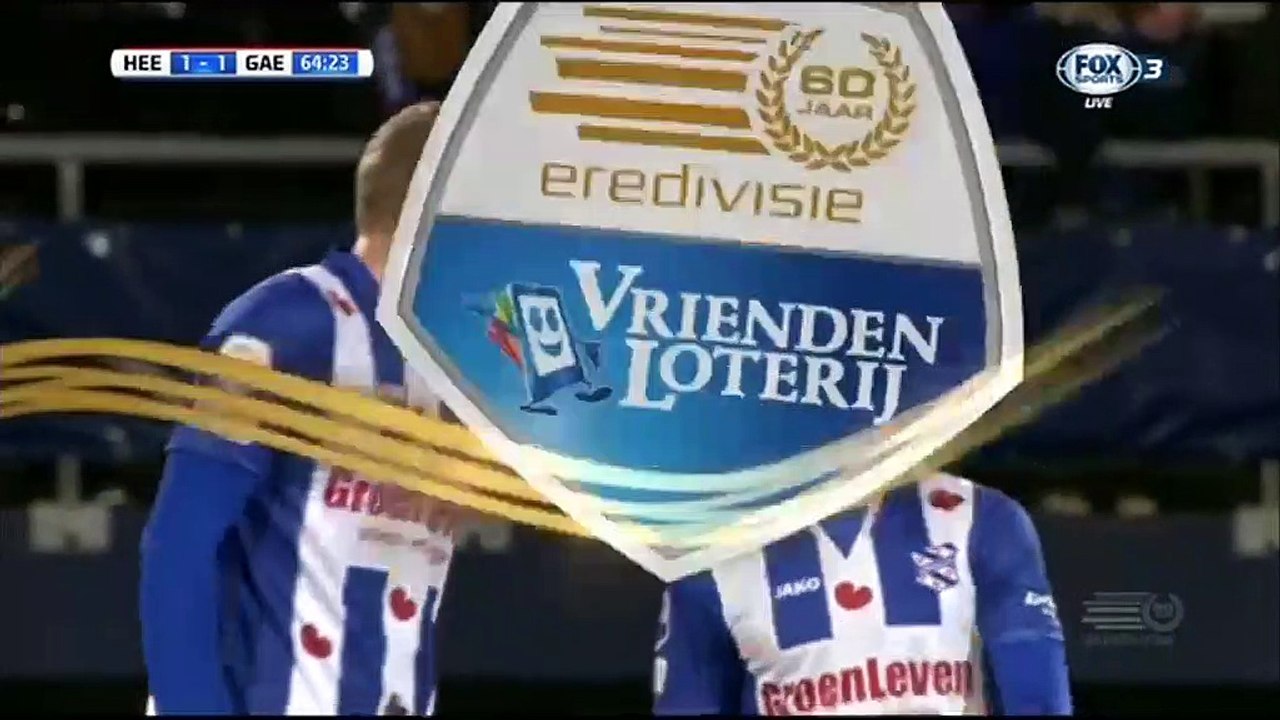 Henk Veerman Goal HD - Heerenveen 1-1 G.A. Eagles 03.03.2017