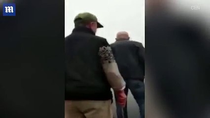 Turkish Mayor Interrupts Official Ceremony to DIVE Off a Pier and Rescue A Drowning Scuba Diver Who Fainted