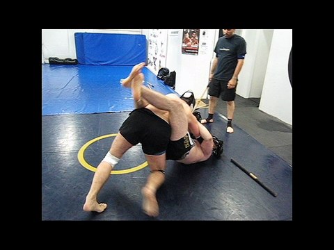 Eric VS Nicolas - Single Stick Sparring - 28 Mai - 2009