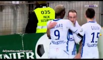 Gaetan Courtet Goal HD - Auxerre 1-0 Reims - 03.03.2017