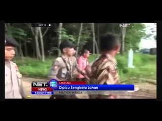 Bentrokan Warga di Lampung Dipicu Sengketa Lahan - NET12