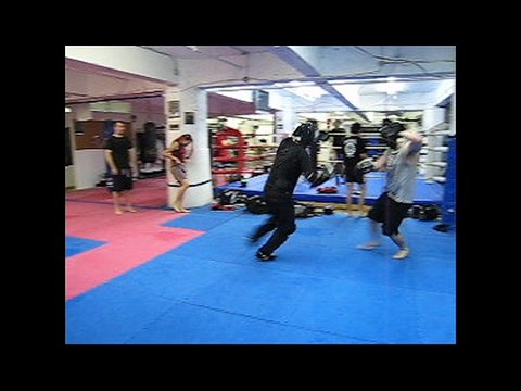 Eric vs Yves - Single Stick Sparring - October 7 - 2010